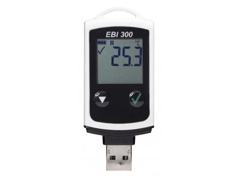 Ebro EBI 300 temperature logger USB