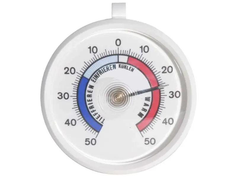 thermomètre analogique pour réfrigérateur ou congélateur