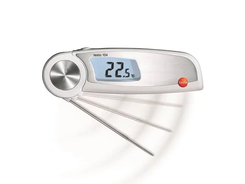Thermomètre alimentaire numérique Testo 104 avec sonde