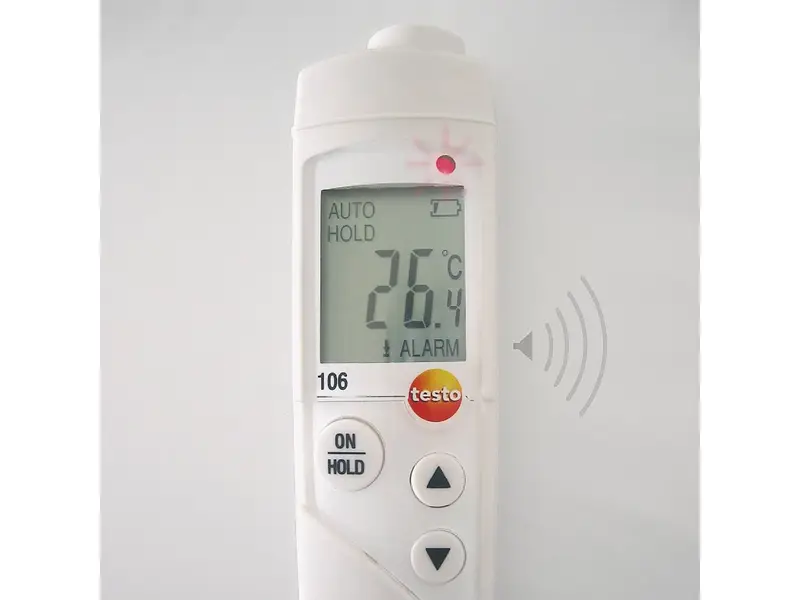 testo 106 food thermometer with probe