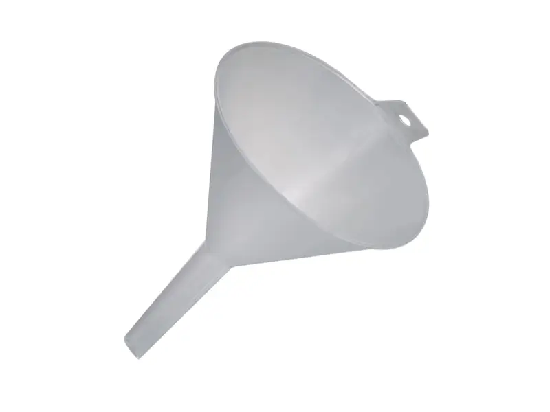 Entonnoir Bürkle avec œillet de suspension PP ø100 mm - ø10 mm transparent