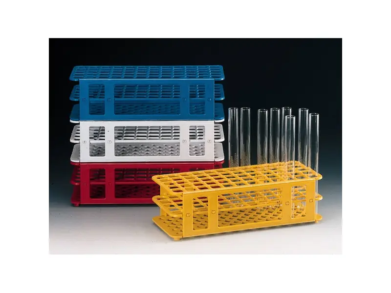 Test tube rack PP 5x12 positions blue