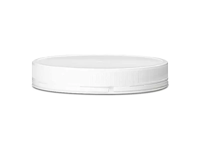 Bouchon à vis en PE blanc pour flacon d'échantillon de 1000 ml