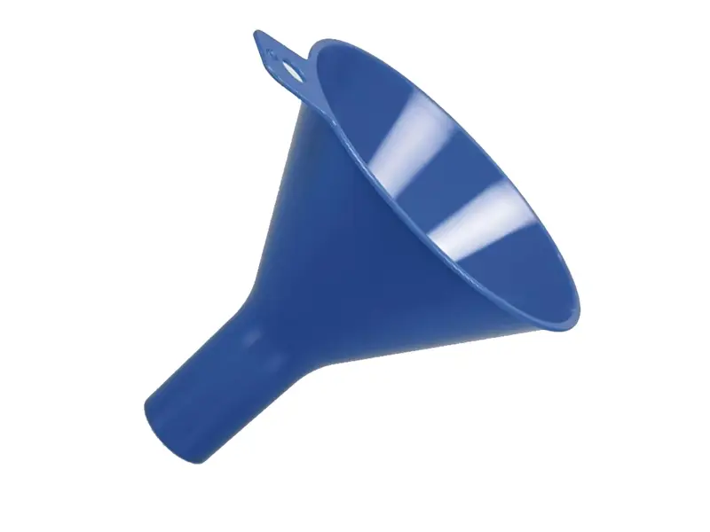Entonnoir Bürkle stérile 100 mm - 25 mm bleu