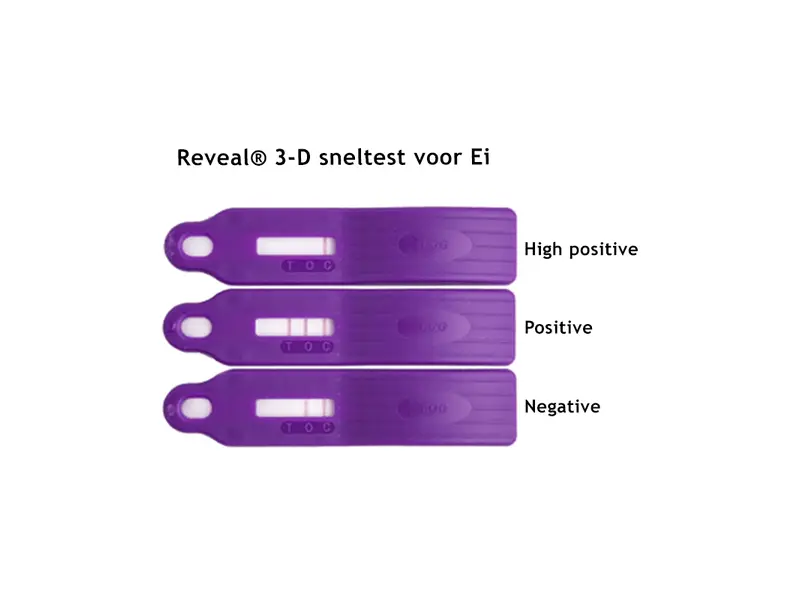 Test rapide d'allergies NEOGEN Reveal 3D (œuf)