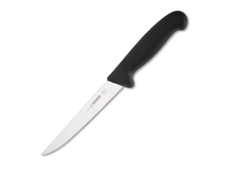 Couteau à désosser Giesser 3165, lame de 16 cm, noir