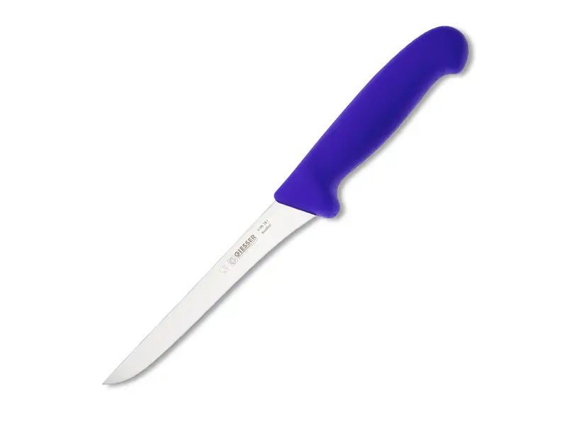 Giesser 3105 boning knife 16 cm blade blue