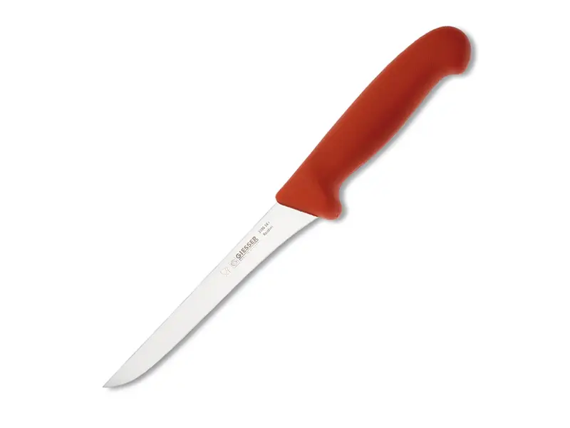 Giesser 3105 boning knife 16 cm blade red