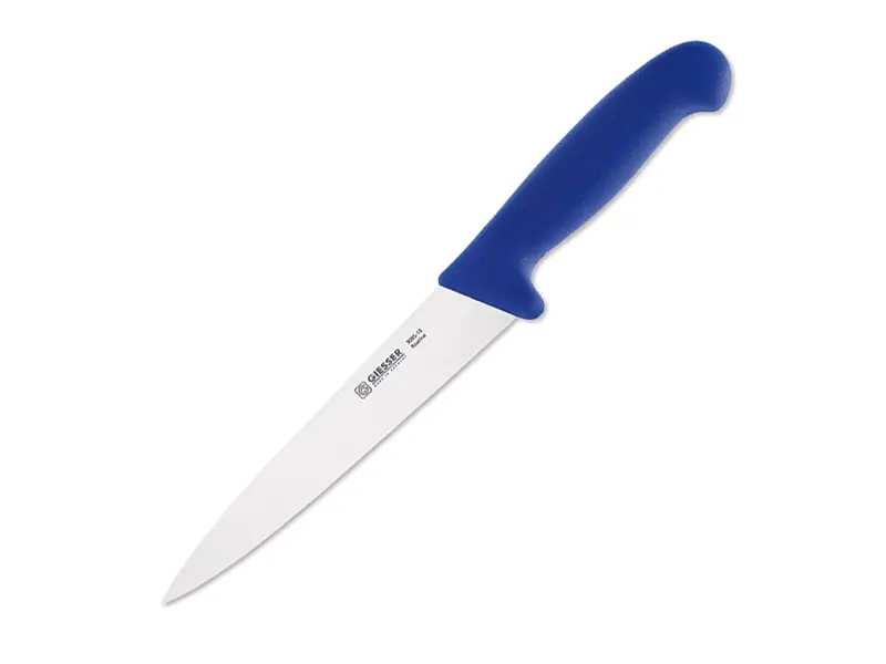 Couteau à lame Giesser 3085, 18 cm, bleu