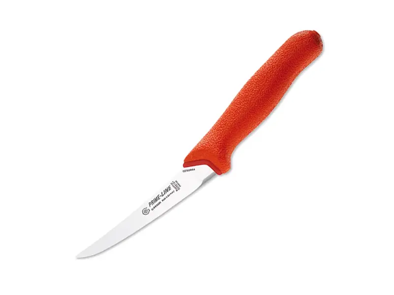 Couteau à désosser flexible Giesser PrimeLine 11250 - 13 cm rouge