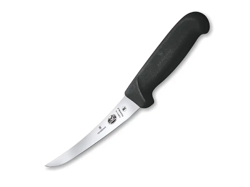 Couteau à désosser Victorinox Fibrox 5.6613.12, lame flexible, 12 cm, noir