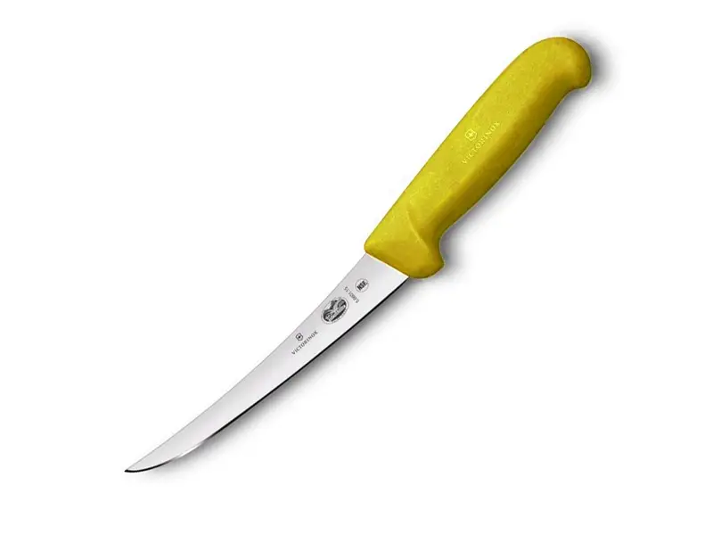 Victorinox Fibrox 5.6608 uitbeenmes geel