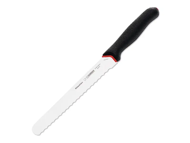 Giesser PrimeLine 217705 w10 22 vleeswarenmes gekarteld lemmet 22 cm zwart