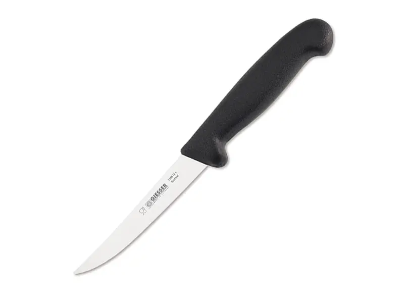 Giesser 3186 boning knife 12 cm blade black