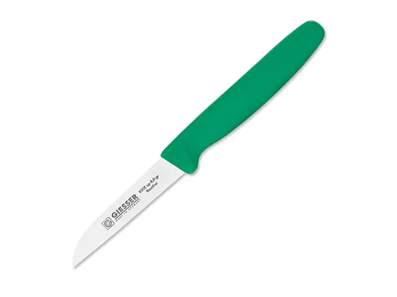 Couteau à légumes Giesser 8305, lame de 8 cm, vert