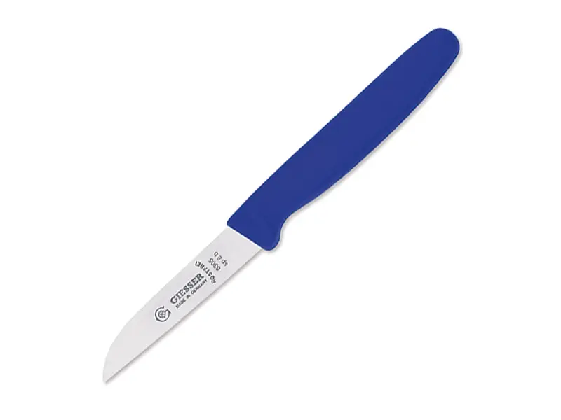 Couteau à légumes Giesser 8305 sp, lame de 8 cm, bleu