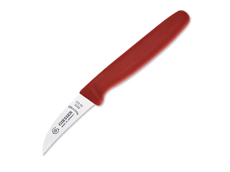 Tourneermes Giesser 8545 sp lemmet 6 cm rood