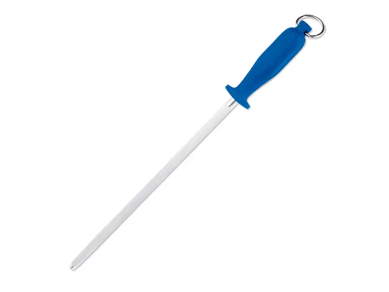 Giesser 9924 round sharpening steel 31 cm blue