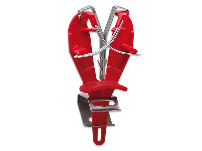 Affûteur de couteaux Sharp Easy avec support de fixation rouge