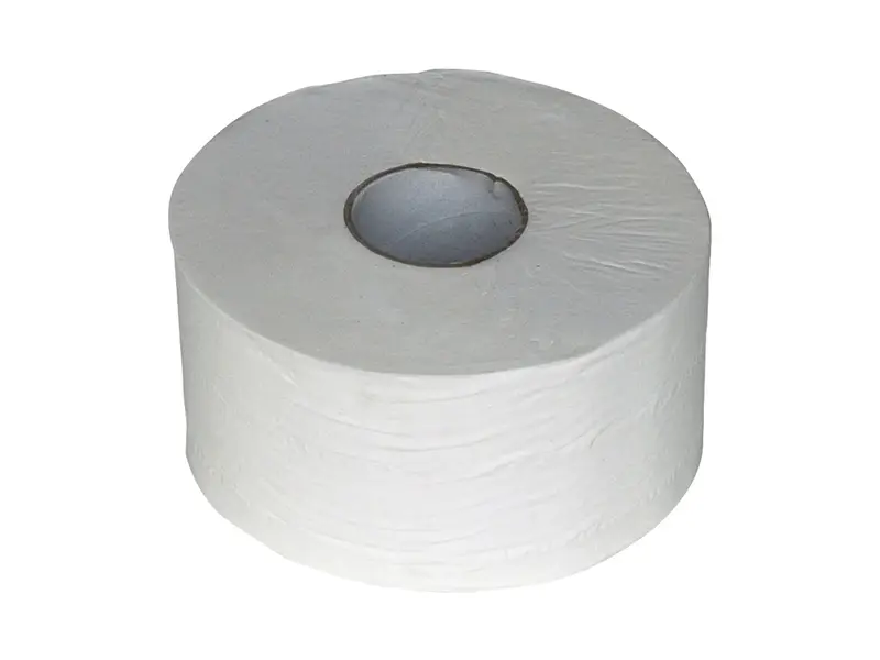 Euro Products toiletpapier Mini Jumbo cellulose 2-laags 180 meter wit