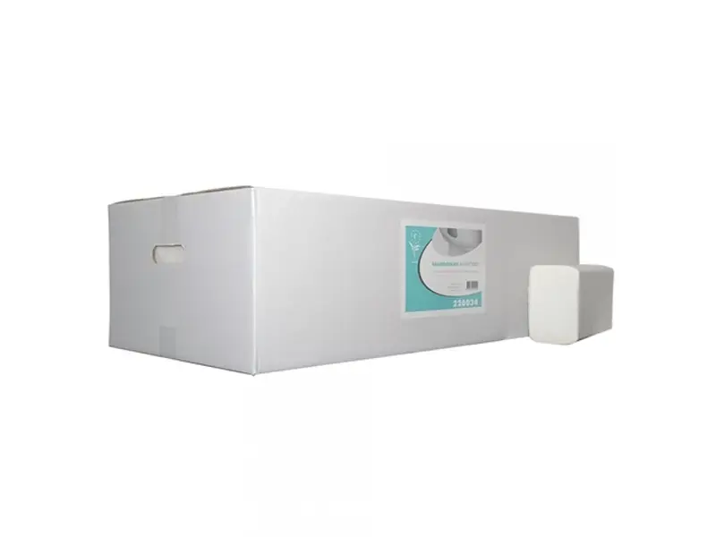 Papier essuie-tout Euro Products, 2 plis, cellulose, blanc, 320 x 206 mm