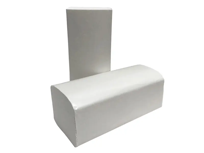 Euro Products Z-fold paper towels 1-ply recycled 23x25 cm white