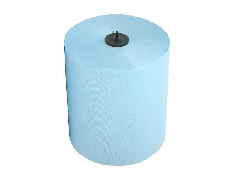 Euro Products Matic Plus paper towel roll with cap cellulose 2-ply 150 meters blue