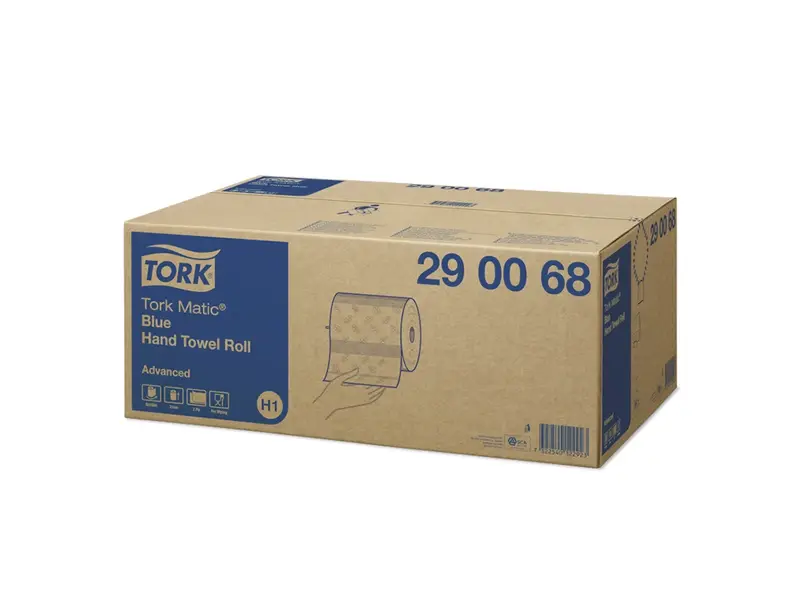 Tork Matic handdoekrol Advanced 2-laags H1 groen