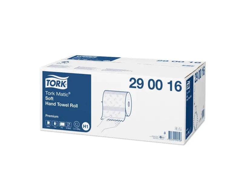 Tork Matic handdoekrol zacht Premium 2-laags H1 wit