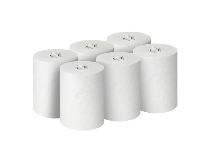 Kimberly-Clark Scott 6626 handdoekrol 1-laags 300 meter wit