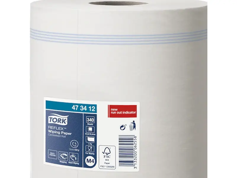 Tork Reflex Centerfeed M4 poetspapier midi 1-laags wit