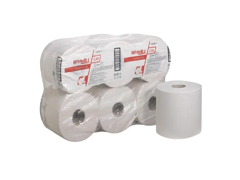 Kimberly-Clark Wypall L10 7276 cleaning roll midi 1-layer 300 meters white