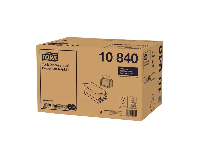 Tork Xpressnap dispenser servetten 1-laags N4 wit
