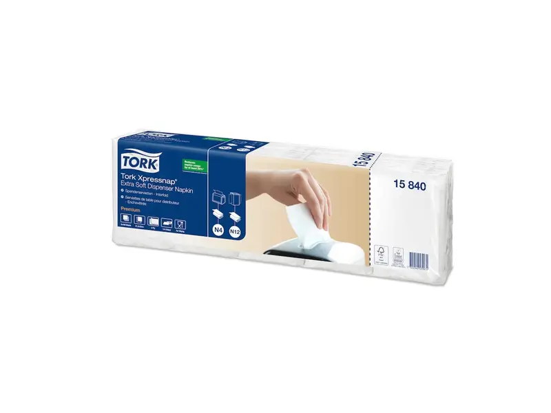 Tork Xpressnap Extra Zacht dispenser servetten 2-laags N4 wit