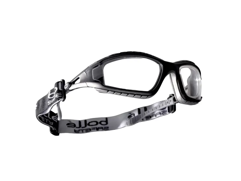 Lunettes de sécurité Bollé Tracker II TRACCSI PLATINUM transparentes avec bandeau