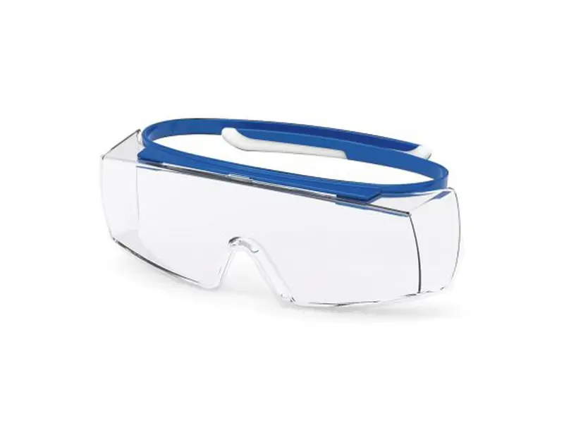 Uvex Super OTG 9169065 over-the-glasses polycarbonate clear blue