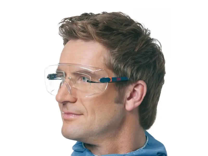 3M 2800 over-the-glasses glasses polycarbonate clear