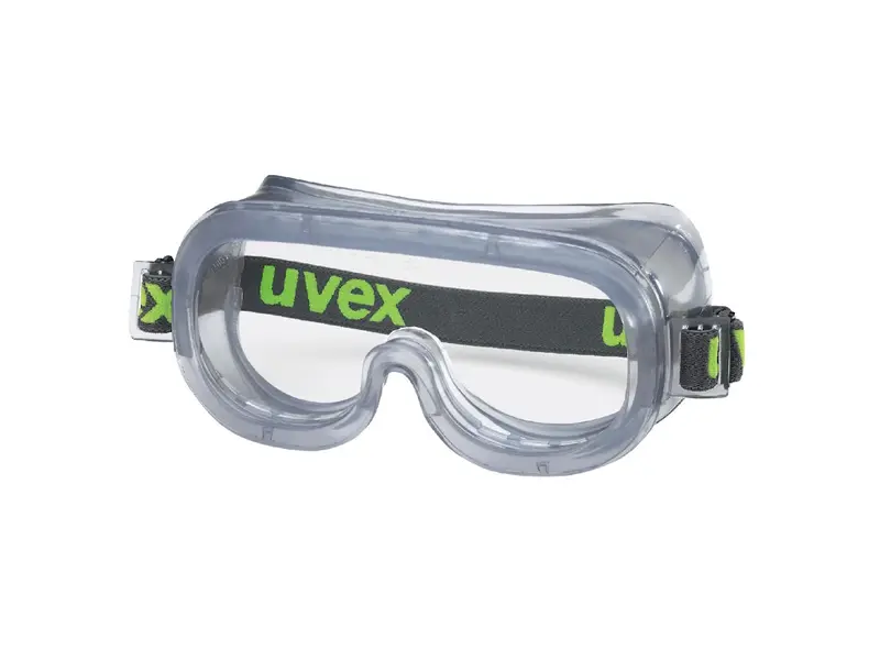 Uvex 9305-714 ruimzichtbril acetaat helder geventileerd