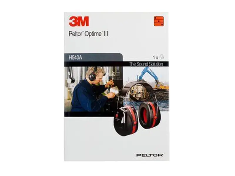 Casque antibruit 3M Peltor Optime III avec bandeau H540A