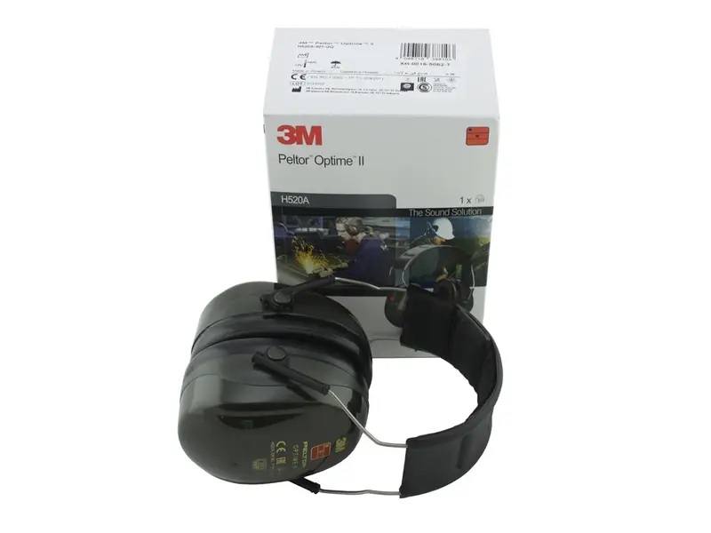 3M Peltor Optime II gehoorkap met hoofdband H520A