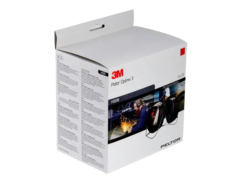 Casque antibruit 3M Peltor Optime II avec tour de cou H520B