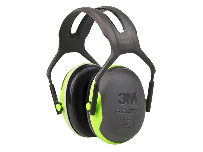 3M Peltor X4A Hi-Vis earmuffs with headband