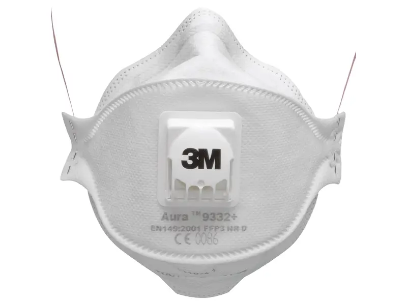 3M Aura 9332+ folding dust mask FFP3 with exhalation valve