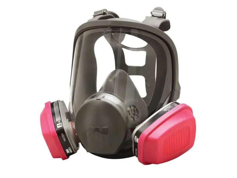 3M 6900 full face mask elastomer with dual filter size L