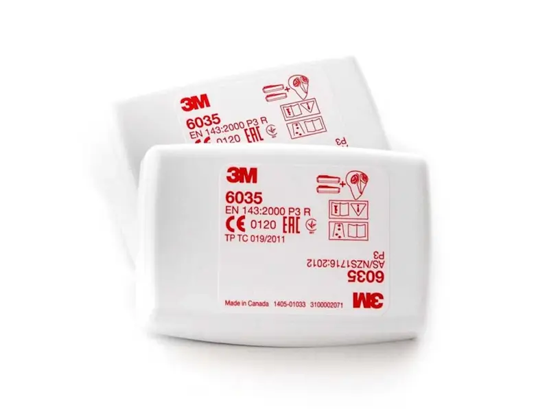 Filtre à poussière 3M 6035 P3 R pour les séries 6000/6500/7000/7500