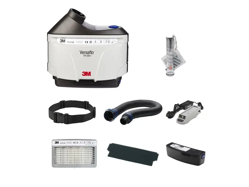 3M Versaflo TR-315E+ air filter system starter kit with motor unit
