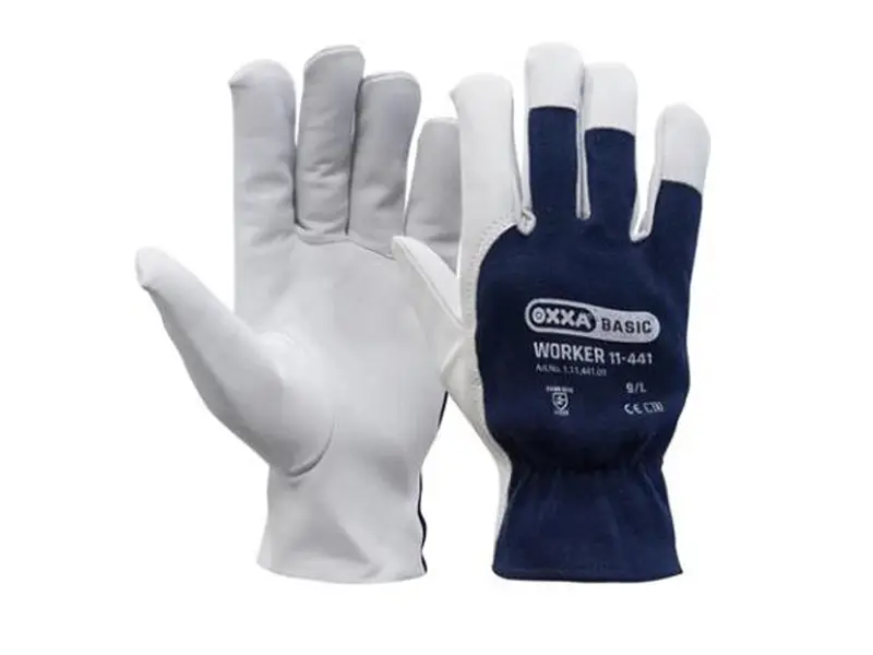Oxxa Worker 11-441 leather mechanical protection glove size 11