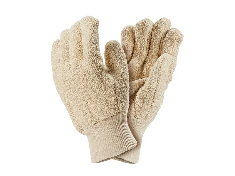 Gants en coton éponge à usage général, taille 10