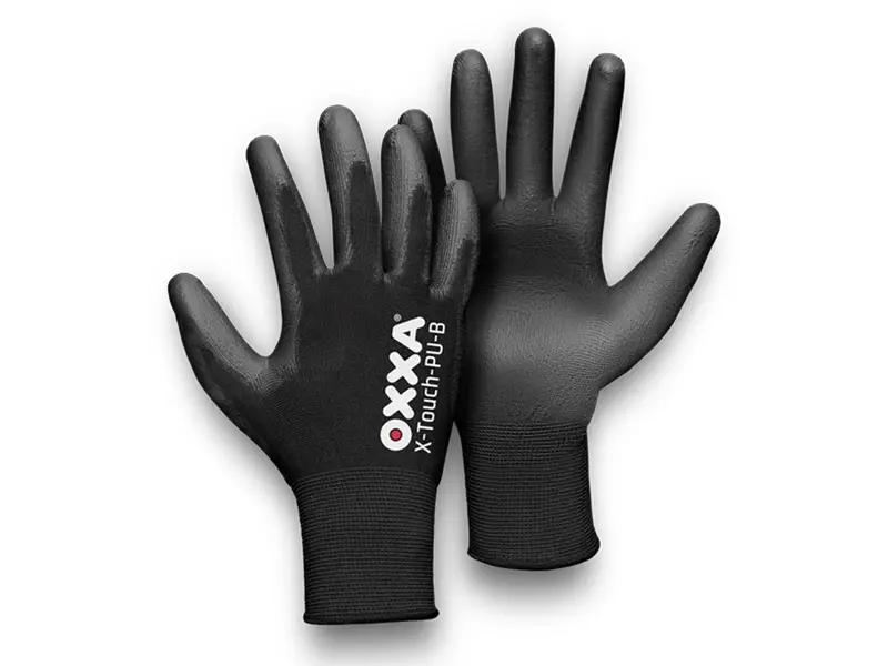 OXXA X-Touch PU Glove B 51-110 Black Size 10
