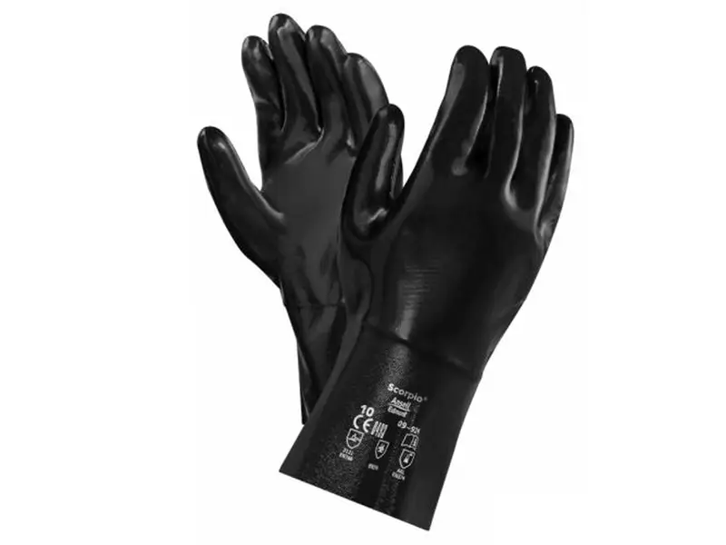 Gant Ansell AlphaTec 09-924 355 mm Noir Taille 10